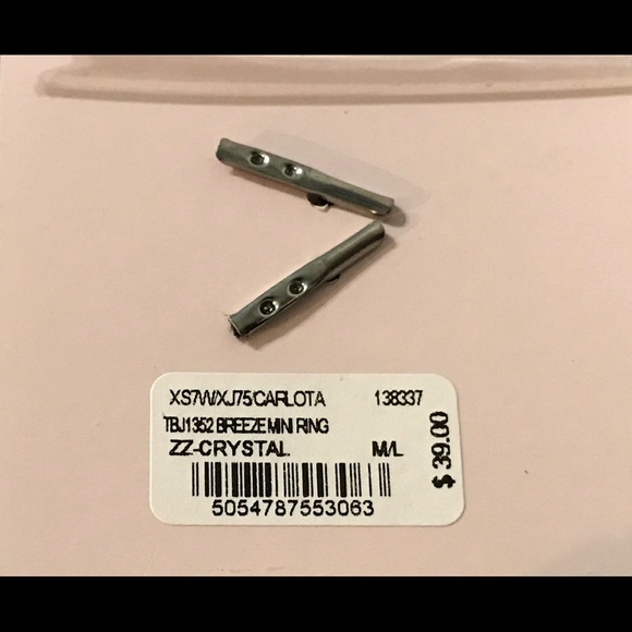 NWT Ted Baker London M/L Breeze Crystal Ring - Picture 7 of 8